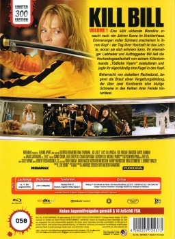 Kill Bill Volume 1 - Limited Uncut Mediabook von '84 Entertainment - Limitiert auf 300 Stück & nummeriert - Blu-ray - Cover C - Neu & OVP